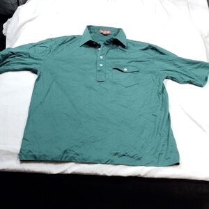 Cross Creek mens short sleeved polo shirt size large